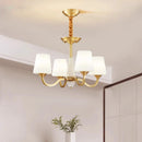 Axyaa Luxury Crystal Chandelier Pendant Light for Living and Dining Room