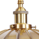 Axyaa Gold Industrial LED Wall Lamp with Pull Chain Switch - Vintage Style