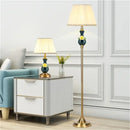 Axyaa Modern LED Ceramic Floor Lamp for Home Living Room Décor