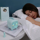 Axyaa Night Light Alarm Clock Voice Controlled Thermometer