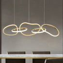 Axyaa Golden Vintage LED Pendant Light Chandeliers