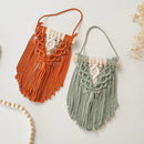 Axyaa Macrame Wall Hanging Tapestry - Boho Handmade Home Decor for Living Room