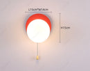 Axyaa LED Bedside Wall Lamp with Cable Switch for Bedroom, Living Room & Corridor