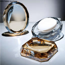 Axya Crystal Soap Dish Holder Bathroom Accessories Storage Box