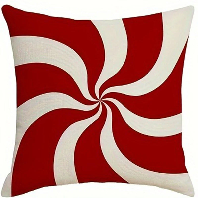 Axyaa Merry Christmas Pillow Cover for Festive Home Decor
