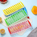 Axyaa Silicone Ice Cube Mould Set: 10-Cavity Rectangular Bar Tools, Reusable & Creative