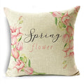Axyaa Spring Flowers & Plants Pillow Cover Collection - 40/45/50cm