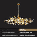 Axyaa Crystal Branch Chandelier for Luxury Living Room and Bar Décor