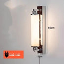 Axyaa Bauhaus Wall Lamp: Modern Minimalist Vanity Light for Bedroom, Bathroom, and Mid-century Decor.