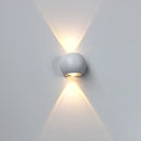 Axyaa Outdoor Waterproof Wall Sconce - 6W Up and Down Lights for Porch and Garden Indoor Decor