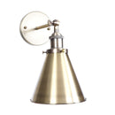 Axyaa Industrial Iron LED Wall Lamp Plug-In Stair Light Fixture