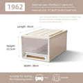 Axyaa Closet Organizer Storage Bins with Lid: Desktop Box for Clothes, Socks, Underwear