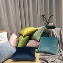 Velvet Throw Pillow Cover - Soft Cushion for Home Decor - Axyaa Brand