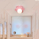 Axyaa Floral Petal Wall/Ceiling Light - Pastoral Decorative Lighting