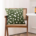 Axyaa Soft Jacquard Chenille Cushion Cover 45x45cm for Sofa Couch Bed Living Room