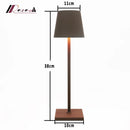 Axya Waterproof Touch Table Lamp for Bedroom Living Room Hotel Restaurant