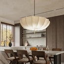 Axyaa Nordic Designer Fabric Chandelier Retro Paper Umbrella Pendant Light
