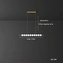 Axyaa LED Magic Bean Brass Ball Chandelier for Modern Living Room & Bar Counter