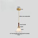 Axyaa Vintage Brass LED Pendant Lamp | Japan Style Hanging Lights | Ceramic Finish