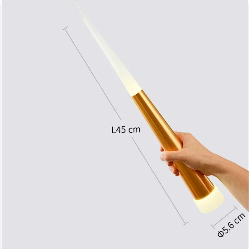 Axyaa Modern Black Acrylic LED Chandelier - Meteor Shower Crystal Pendant Lighting for Staircase and Indoor Use