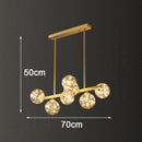Axyaa Modern LED Chandeliers for Living and Dining Room Lighting