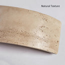 Axyaa Rectangular LED Natural Stone Wall Lamp for Home Decor & Restaurant