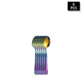 Axyaa Stainless Steel Colorful Cutlery Set for Family, Hotel & Party