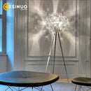 Axyaa Italian-Designed Remote Control Dimmable Floor Lamp for Hotel Ambiance