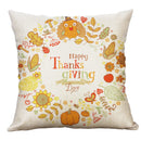 Harvest Pumpkin Truck Maple Leaf Pillow Case for Autumn Home Decor - Axyaa