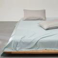 Axyaa Mulberry Silk Flat Sheet - Luxury Solid Color Bedding Sheet - Custom Sizes