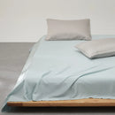 Axyaa Mulberry Silk Flat Sheet - Luxury Solid Color Bedding Sheet - Custom Sizes