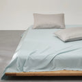 Axyaa Mulberry Silk Flat Sheet | Luxury Solid Color Bedding | Custom Sizes Available