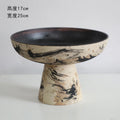 Axyaa Handcrafted Ceramic Vase: Wabi-Sabi Modern Art Sculpture for Flower Arrangement