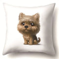 Axyaa Dog Puppy Print Pillow Cover Cushion - 45X45CM Home Decor