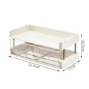 Axyaa 4 Tier Desktop File and Drawer Organiser for Living Room, Kitchen, and Skin Care