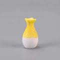 Axyaa Mini Resin Flower Vase | Handmade Bright Colors | Waterproof & Portable