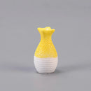 Axyaa Mini Resin Flower Vase | Handmade Bright Colors | Waterproof & Portable