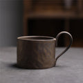 Axyaa Coarse Ceramic Coffee Mug Set for Modern Living Room Decor
