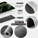 Axyaa Printed Kitchen Mat - Absorbent & Non-slip Area Rug for Living Room, Bedroom & Hallway