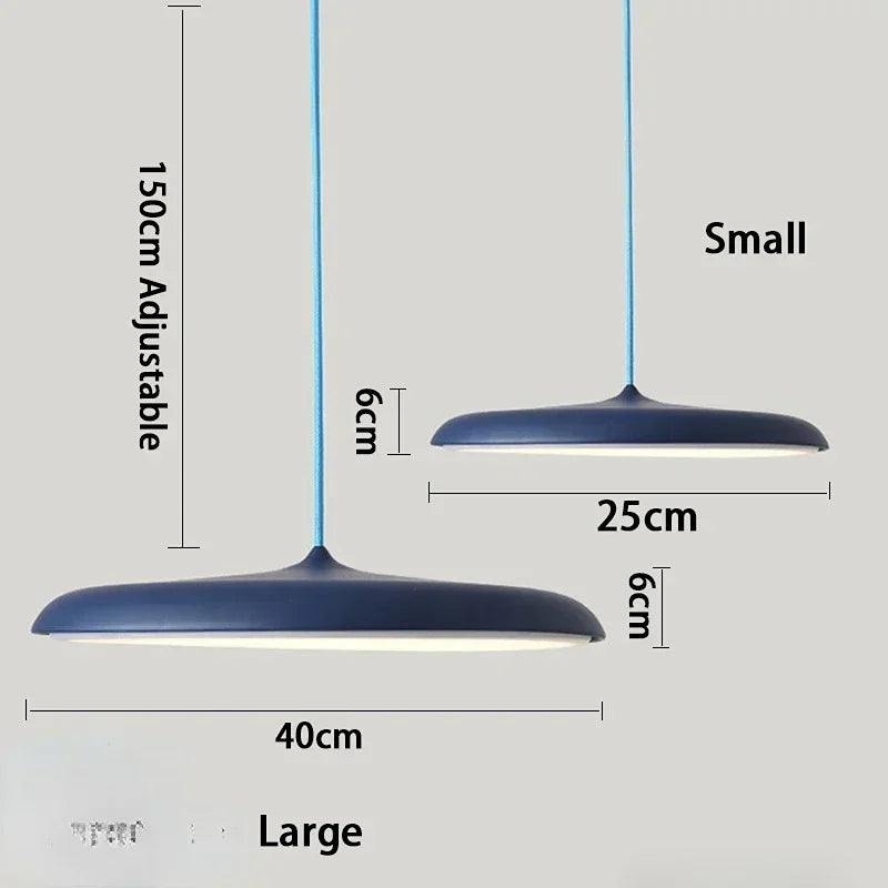 Axyaa UFO Pendant Light: Modern Design for Kitchen, Dining Room, Living Room