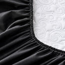 Axyaa Waterproof Mattress Protector - Europe Style, Adjustable, Soft & Skin-friendly Bed Cover