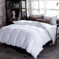 Axyaa Winter Goose Down Quilted Blanket for King and Twin Size