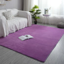 Pink Coral Velvet Carpet by Axyaa: Plush Living Room Rug for Home Decor and Kids Room