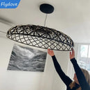 Axyaa Mesh Macaron Pendant Light: Foscarini Chandelier for Home, Restaurant, Bar & Living Room