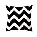 Axyaa Plaid Geometric Wave Stripe Checkerboard Print Throw Pillow Case