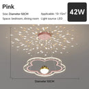 Axyaa Starry Sky Projection Pendant Light for Girls Bedrooms & Living Rooms