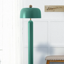 Axyaa Minimalist Mushroom Floor Lamp, Green/Pink, Decorative Lighting for Living Room