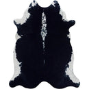 Axyaa Cow Print Faux Hide Rug: Zebra Design Durable Carpet for Home Decor