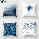 Axyaa Geometric Cushion Cover: Stylish Home Decor Pillowcase - Soft Polyester Fabric