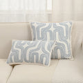 Axyaa Geometric Chenille Velvet Throw Pillowcase for Sofa Decoration